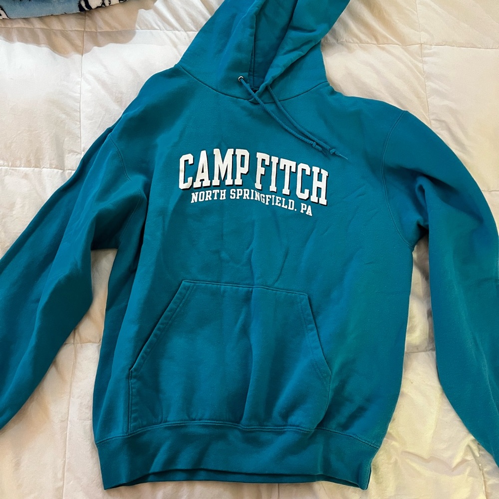 Champion Teal Athletic Hoodie